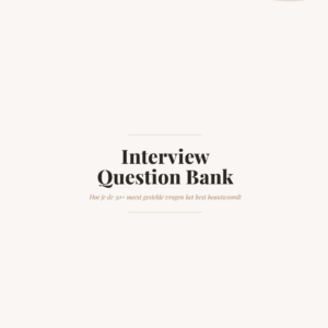 Interview question bank - Kelhia Mayoka