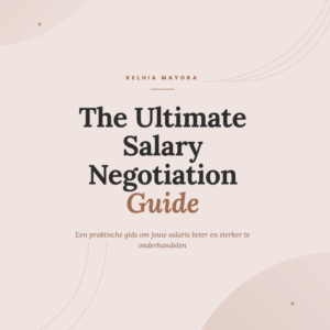 Coverpagina van het e-book the ultimate salary negotiation.